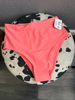 lululemon athletica Coral Pink High-Waist Bikini Bottoms